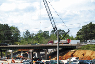 Delays expected on I-85 this weekend
