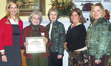 Fayette-Starr's Mill Chapter DAR Honors Meaders