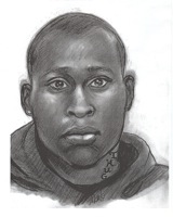 Music and Arts robbery suspect sketch